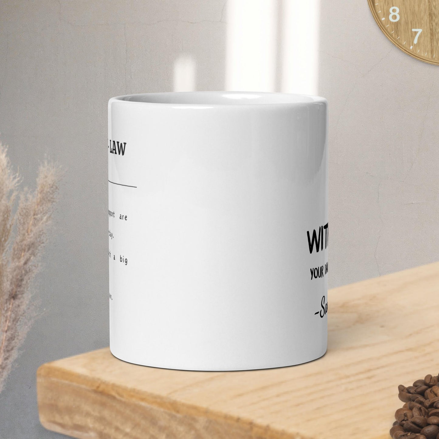 Personalised Mother-in-Law Definition Mug – Custom Mug with Sender's Name