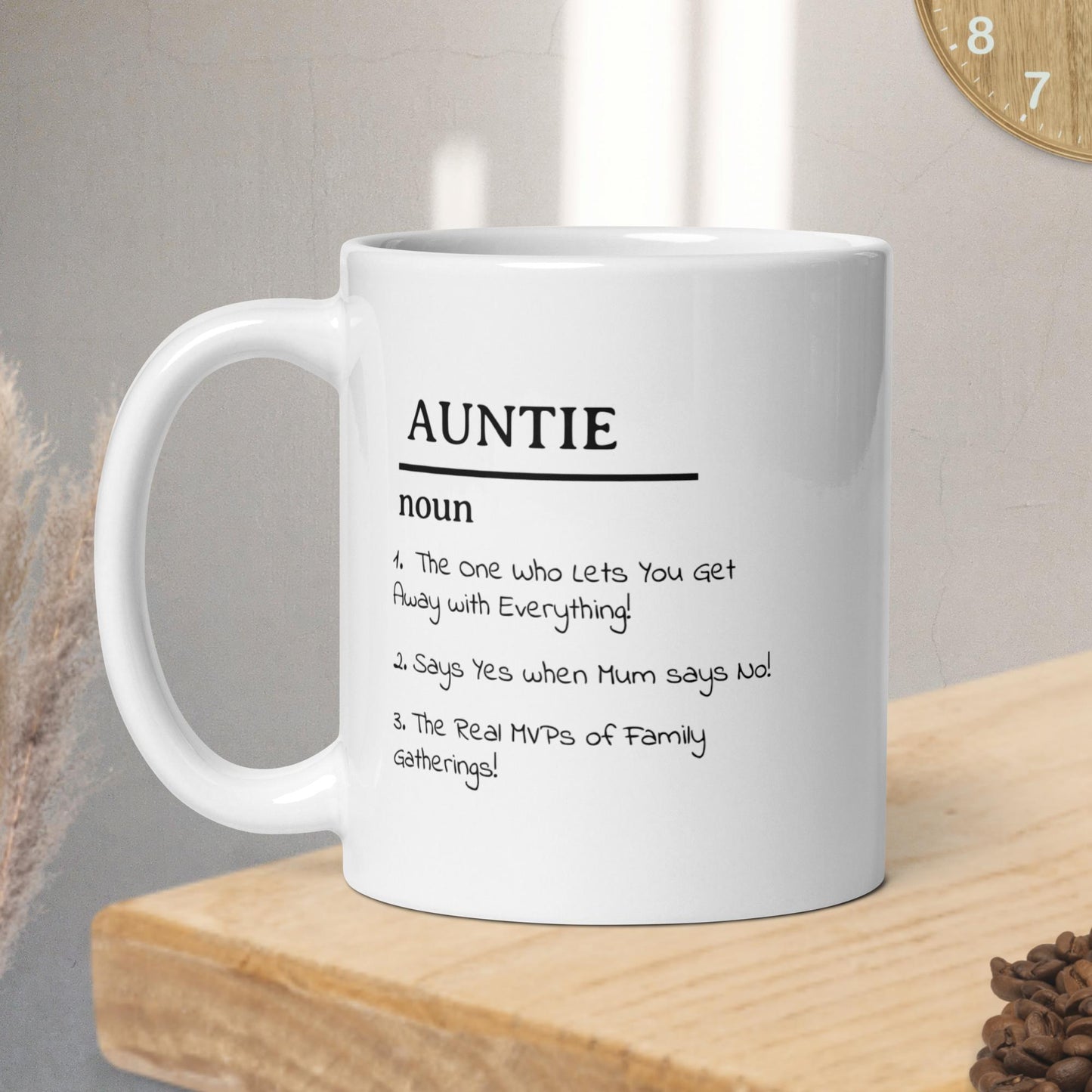 Funny Auntie Mug Unique Humorous Gifts For Aunties Great For Any Occasion Mug for Her