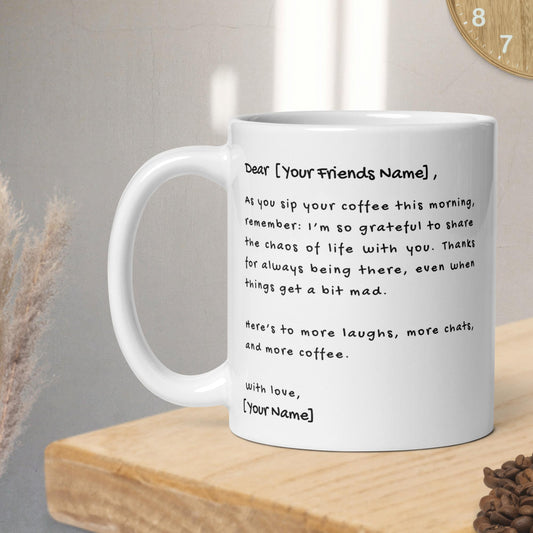 Personalised Best Friend Mug – Thoughtful Custom Gift